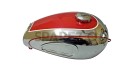 New Horex Regina Red Painted Chrome Reproduction Petrol Tank Vintage - SPAREZO