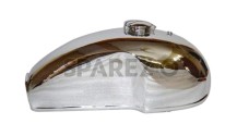 Benelli Mojave Cafe Racer Honda CB Kawasaki Ducati Chrome Petrol Gas Tank - SPAREZO