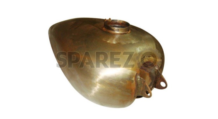 New Civilian Version Raw Petrol / Gas Tank For Vintage BSA M20 Motorcycle - SPAREZO