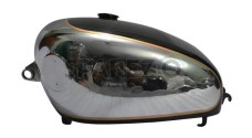 Velocette Venom Reproduction Gas Fuel Petrol Tank Painted and Chromed - SPAREZO
