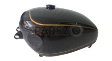 New Velocette Venom Black painted Petrol Tank (With Side Badges Mount) - SPAREZO