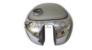 New Norton 16H Silver Painted Chrome Gas Fuel Petrol Tank - SPAREZO