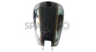 New BSA A7 Plunger Model Chrome and Black Painted Gas Fuel Petrol Tank 1950's - SPAREZO