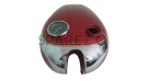 New BSA C10 C11 Cherry Painted Chromed Gas Petrol Tank With Replica Smith Speedo - SPAREZO