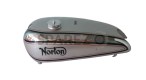 Norton Model 18 Chrome and Silver Painted Gas Tank 1930's - SPAREZO