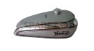 Norton Model 18 Chrome and Silver Painted Gas Tank 1930's - SPAREZO