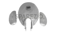 High Quality Petrol Gas Tank - Bare Metal For Old Royal Enfield Bullet 1950's - SPAREZO