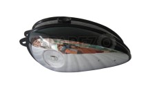 New BSA C11G C12 Black Painted Chrome Petrol Tank