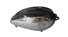 New BSA C11G C12 Black Painted Chrome Petrol Tank - SPAREZO