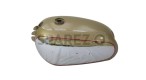 Golden Flash A10 Plunger Model Golden Painted Chrome Gas Petrol Tank - SPAREZO