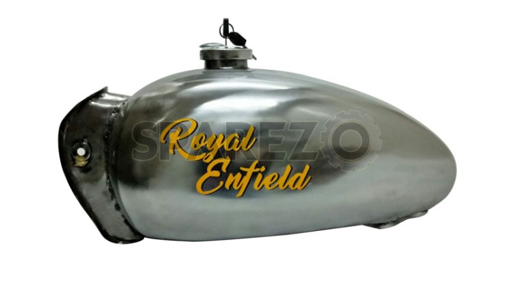 New Royal Enfield Customized Classic Fuel Tank Raw - SPAREZO