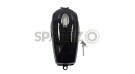 Yamaha RX100 RX125 Black Petrol Fuel Gas Tank With Chrome LID Cap & Tap - SPAREZO