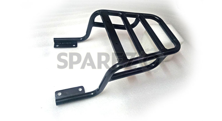 Interceptor With Rear Rack Royal Enfield Interceptor 650cc Rear Luggage Rack Carrier Black - Sparezo