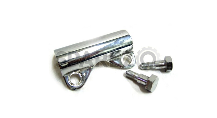 Royal Enfield Old Handlebar Clip Nuts Chrome - SPAREZO