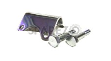 Royal Enfield Chromed Handlebar Clip, Screws - SPAREZO