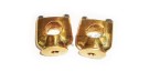 Brass Universal 2" Motorcycle Handlebar Risers - SPAREZO