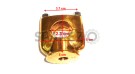 Brass Universal 2" Motorcycle Handlebar Risers - SPAREZO