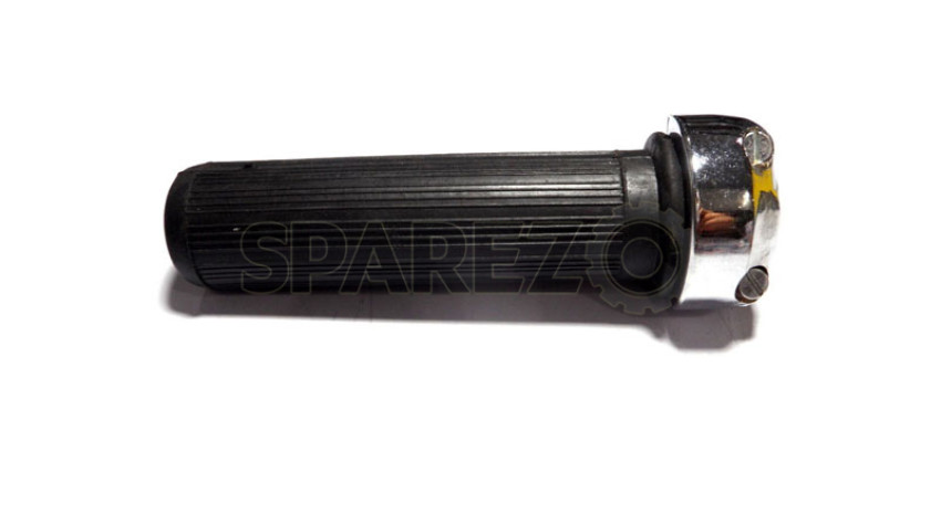 thumbnail image 2 of 7/8 Twist Throttle Grip For Royal Enfield & BSA – Black, AEspares 2 of 4