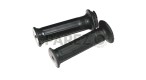 Pair Left Right Rubber Grips + Throttle Twist Tube Yamaha RD250 RD350 RD400 - SPAREZO