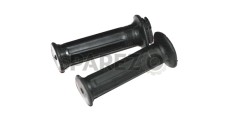 Pair Left Right Rubber Grips + Throttle Twist Tube Yamaha RD250 RD350 RD400