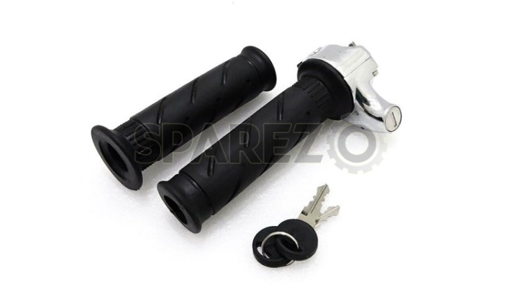 Royal Enfield Classic- Electra Locking Throttle Twist Grip Set, 7/8"              - SPAREZO