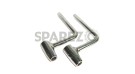 Royal Enfield Chrome Footrest Support Kit - SPAREZO