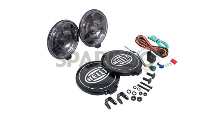 Hella 500 Black Magic Driving Lamp Kit For 4x4, Cars, Jeeps - SPAREZO