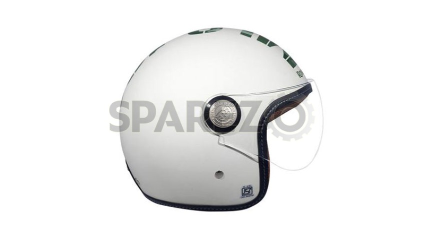 Signature Chrome / Thick & Thin Stripes Helmet Details about   Royal Enfield Open Face 
