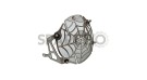 Royal Enfield Stainless Steel Web Design Headlight Grill For Himalayan 411cc - SPAREZO