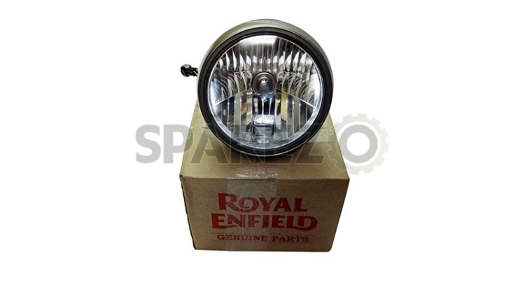 Royal Enfield Himalayan Head Lamp Assembly With Bulb - SPAREZO