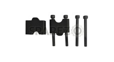 Royal Enfield Himalayan Handle Bar Risers Black 40mm - SPAREZO