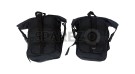 Royal Enfield Himalayan 411cc Top Frame Canvas Luggage Bags Pair Black - SPAREZO