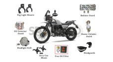 7 PCS Royal Enfield HIMALAYAN BS6 ACCESSORIES COMBO With Free Oil Filter  