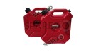 Royal Enfield Himalayan 411cc Red Color Jerry Can Pair With Fitting - SPAREZO