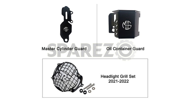 Combo Pack of 3 Pcs For Royal Enfield Himalayan - SPAREZO