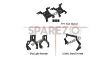 Royal Enfield Himalayan BS6 Jerry Mount Fog Light Mounts and Mobile Stand Mount - SPAREZO