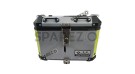 Royal Enfield Himalayan BS3 - BS4 - BS6  Aluminium Pannier Luggage Top Box Glossy Grey    - SPAREZO