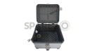 Royal Enfield Himalayan BS3 - BS4 - BS6  Aluminium Pannier Luggage Top Box Matt Grey - SPAREZO