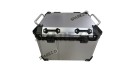 Royal Enfield Himalayan BS3 - BS4 - BS6  Aluminium Pannier Luggage Top Box Silver - SPAREZO