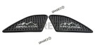 Royal Enfield Himalayan 411 Rubber Tank Pad Pair Black - SPAREZO