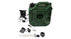 Royal Enfield Himalayan 411 cc BS4 Jerry Can With Mount Green Color - SPAREZO