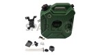 Royal Enfield Himalayan 411 cc BS6 Jerry Can With Mount Green Color - SPAREZO
