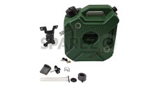 Royal Enfield Himalayan 411 cc BS6 Jerry Can With Mount Green Color - SPAREZO