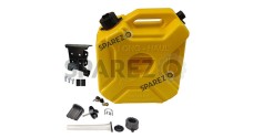 Royal Enfield Himalayan 411 cc BS4 Jerry Can With Mount Yellow Color - SPAREZO