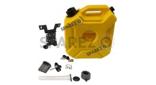 Royal Enfield Himalayan 411 cc BS6 Jerry Can With Mount Yellow Color - SPAREZO