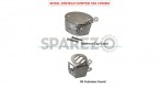 Royal Enfield Hunter 350 Oil Container Guard and Reservoir Cap Silver - SPAREZO