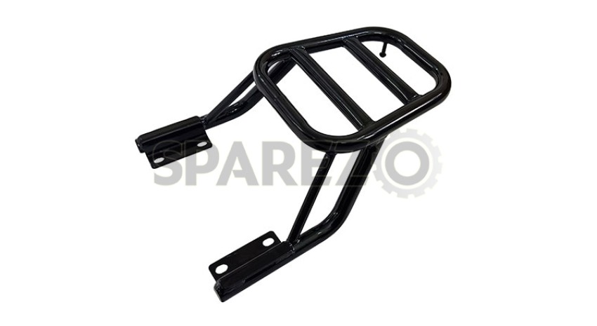 Royal Enfield GT And Interceptor 650 Rear Luggage Rack Carrier Glossy Black