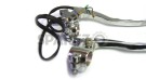 Royal Enfield Chromed Clutch and Brake Lever Assembly - SPAREZO