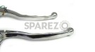 Royal Enfield Chromed Clutch and Brake Lever Assembly - SPAREZO