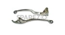 New Royal Enfield Customized Silver Disc Brake And Clutch Lever - SPAREZO